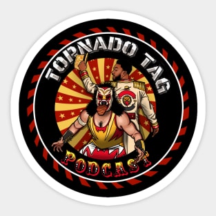 Tornado Tag Podcast Mane Event Sticker